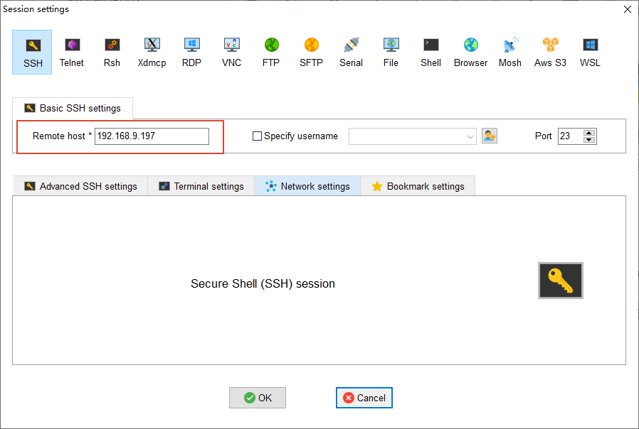 修改 MobaXterm 会话中的 UGV IP