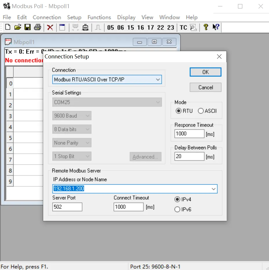  Modbus RTU PWM Output 4CH 接口介绍