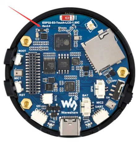 ESP32-S3-Touch-LCD-1.85C V2