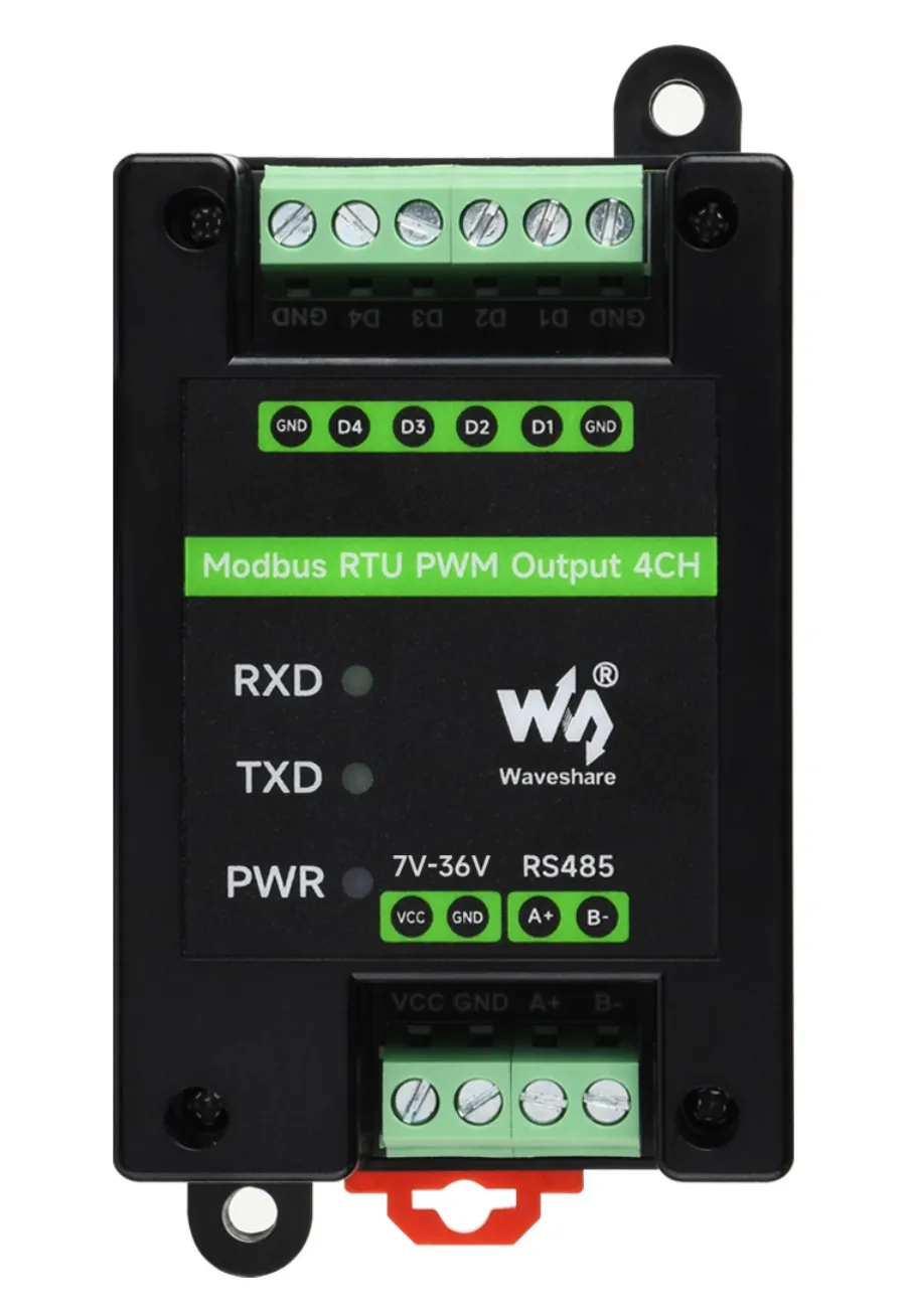  Modbus RTU PWM Output 4CH 接口介绍
