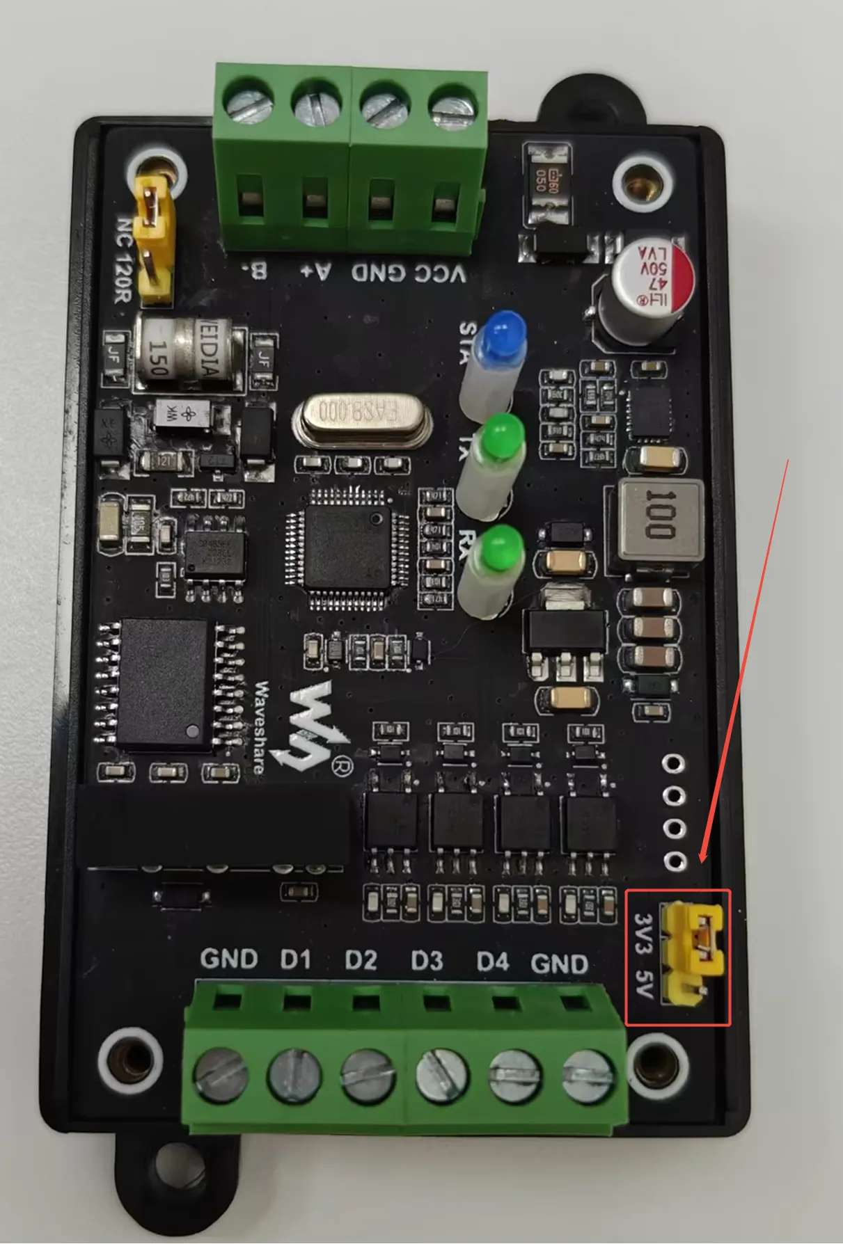 Modbus RTU PWM Output 4CH 接口介绍