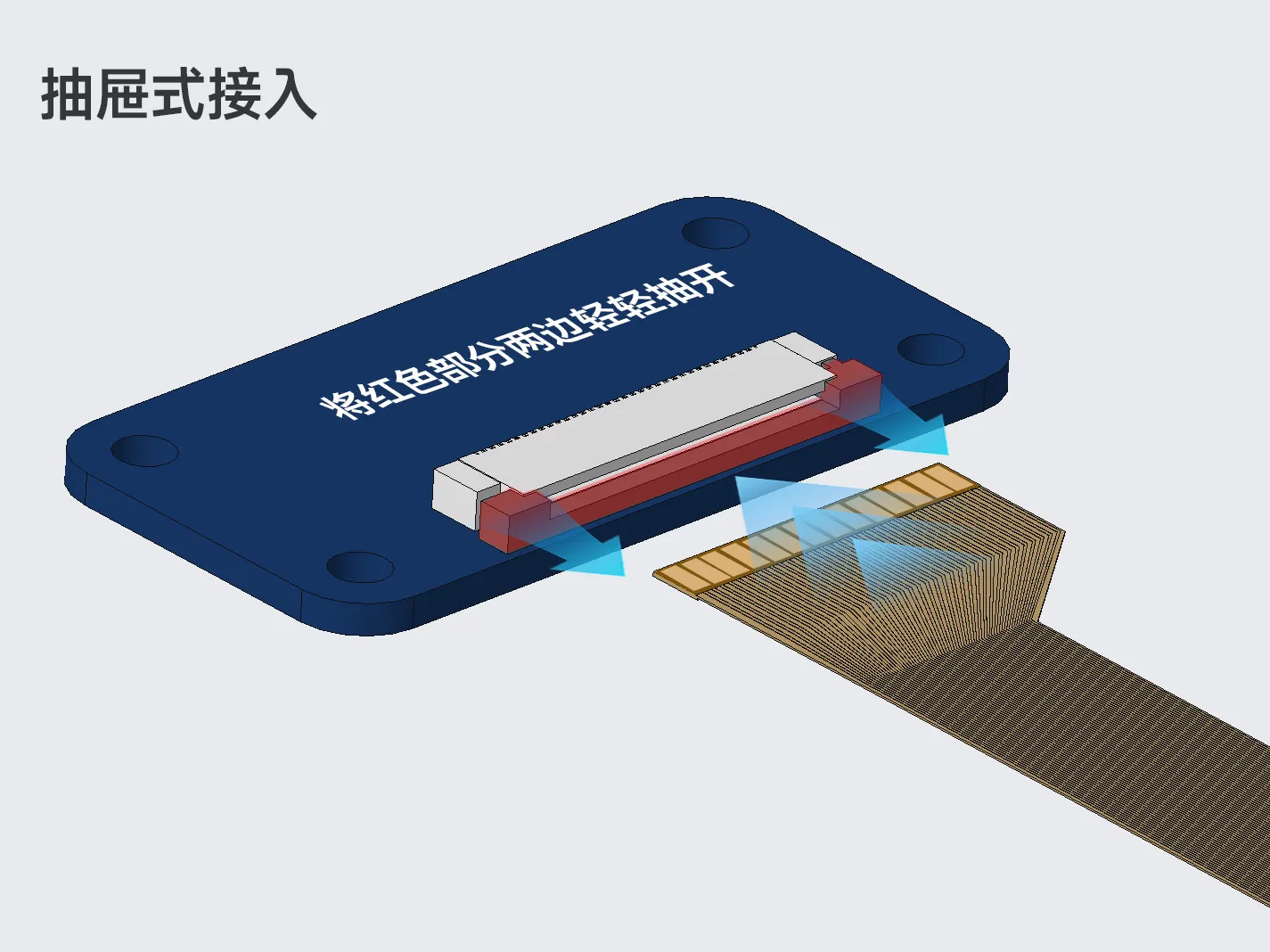 抽屉式